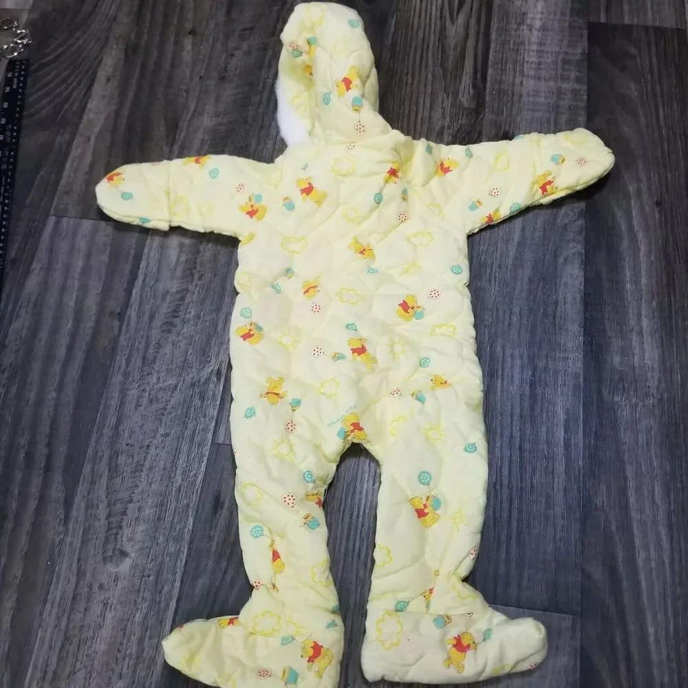 Vintage 1970's Walt Disney‎ Productions Pooh Toddler One Piece Size (S) Has Tear